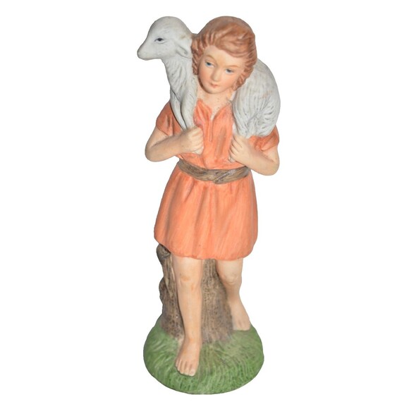 Vtg Homco #5216 Nativity Set REPLACEMENT Shepard Boy Figurine - Picture 1 of 7